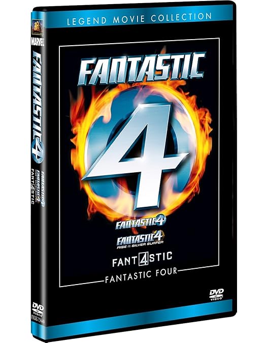 FANTASTIC 4 DVD 2枚組 シルバーサーファー フィギュア セット ファンタスティック フォー -シルバーサーファー フィギュア付